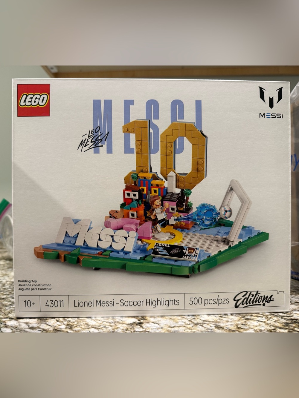 Factory Sealed LEGO 43011 Messi Soccer Highlights Playset